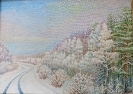 Бабушкин Н.Ф.1938г.р. Дорога,2008г. холст, масло 43х58 ТХМ-850 Ж-558.jpg