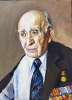 Касьянов В.П.(1947-2022гг) Портрет Капрука Василия Михайловича, ветерана ВОВ,2015г. картон, темпера 45х35 ТХМ-832 Ж-554.jpg