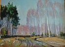 Волков Р.Р.1948г.р. Конец апреля,2022г. картон, масло 30х39,5 ТХМ-821 Ж-546.jpg