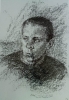 Глебов В.В.1969г.р. Нетеса Владимир Валерьевич-участник СВО,2025г. бумага, уголь 50х34,5 ТХМ-841 Г-215.jpeg