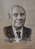 Заболотняя С.М.1986г.р. Ветеран ВОВ Степулев Михаил Мифодьевич,1924г.р.,2025г. бумага, уголь, сепия 64,5х44,5 ТХМ-831 Г-207.jpg