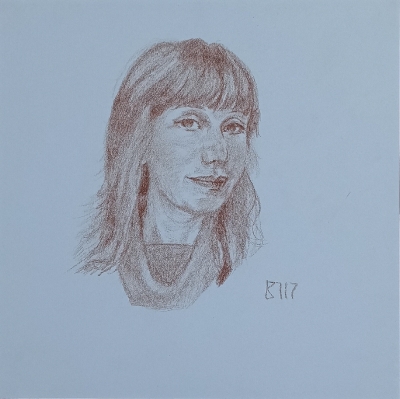 Глебов В.В.1969г.р. Наташа,2017г. бумага, сангина, 29,5х29,5 ТХМ-812 Г-198.jpg