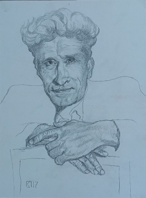 Глебов В.В.1969г.р. Художник Бабушкин,2017г. бумага, карандаш 39,5х29,5 ТХМ-816 Г-202.jpg
