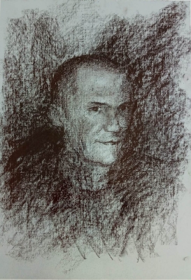 Глебов В.В.1969г.р. Самодумцев Евгений Владимирович-участник СВО,2025г. бумага, сепия 50х34,5 ТХМ-839 Г-213.jpeg
