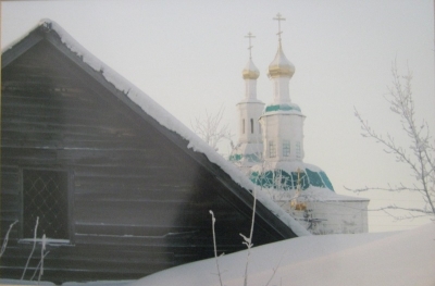 Мальгавко С.В.1959г.р. Зимние купола, 2012г. фотобумага цв. фотопечать