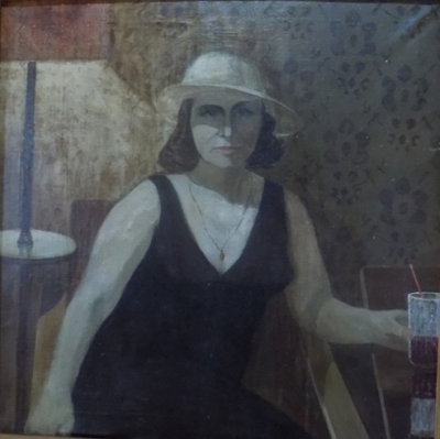 Соловьев Г.С. (1941-2007гг.) Портрет жены, 1978 г. х.м. 